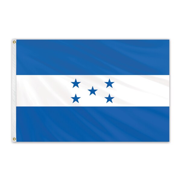Global Flags Unlimited Honduras Outdoor Nylon Flag 12"x18" 203585